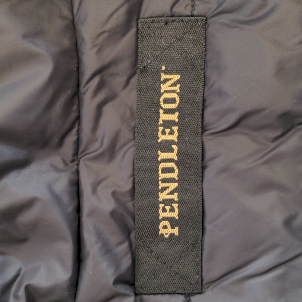 Pendleton Men's Black Patterned Jacket, Large - image 3